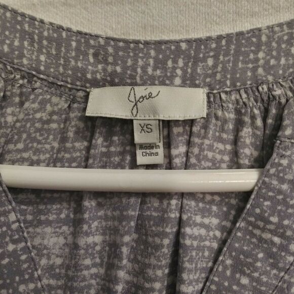 Joie Silk Peasant Blouse - XS - Picture 3 of 7